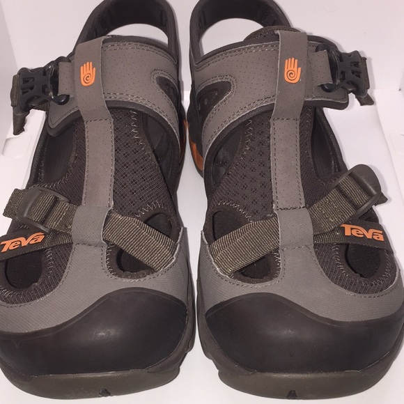 Teva Itunda 4140 Men’s Sandals Closed Toe Water Shoes Turkish Coffee Siz… - Picture 12 of 12